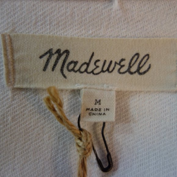 San Francisco Giants One-of-a-Kind Custom Madewell White Jean Jacket - M - Picture 5 of 6